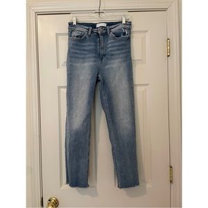 Vervet Wolf N Crane Mid Rise Skinny Light Wash Jeans